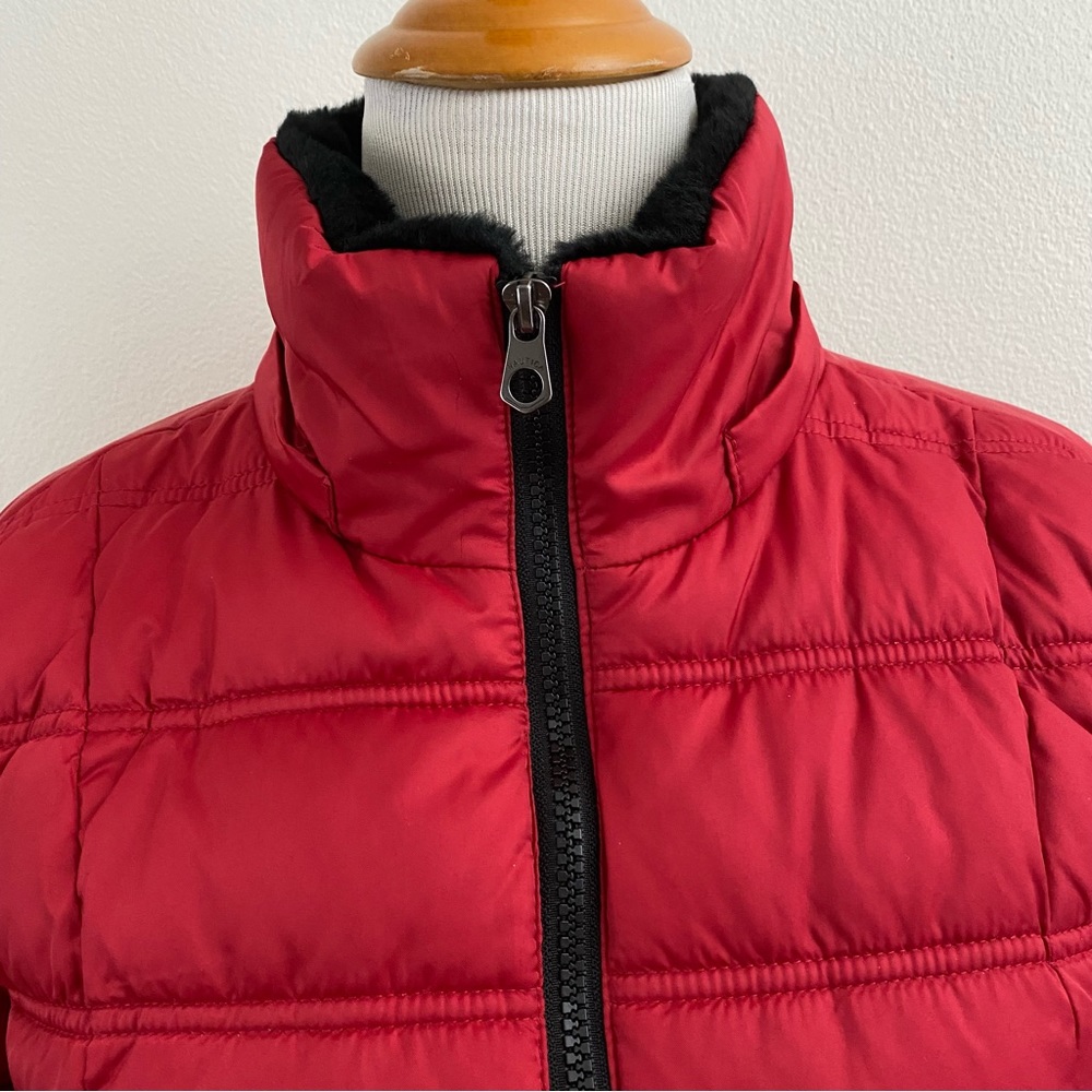 Nautica | Water Resistant Red Hooded Jacket - Picture 11 of 17
